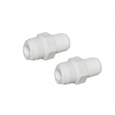 2x 1/4 Pushfit x 1/4 NPTF Connectors Accessories