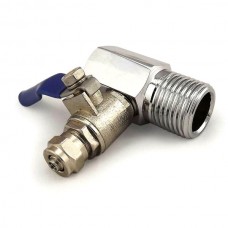 1/2" Feed Water Connector and 1/4" take off Connector Valve