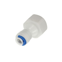 1/4 Inch Push Fit x 1/2 Inch BSP Tap Connector