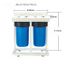 BB10-D Double Water Filter Housing With Stand BB10-D Double Water Filter Housing With Stand