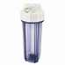 White & Clear Filter Housing