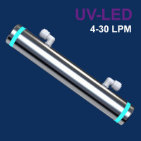 12-24v DC UVC-LED 30LPM Ultra Violet (UV) Water Treatment Systems E-Coli, Bacteria & Coliforms