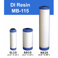  DI Mixed Bed Resin Filter Cartridge