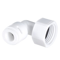  3/8 Inch Push Fit to 1/2" female BSP 90 DEG Elbow