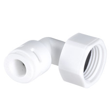  3/8 Inch Push Fit to 1/2" female BSP 90 DEG Elbow