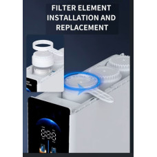 1600GPD Direct flow Reverse Osmosis Drinking Water System 