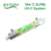 16W (7.5LPM) Ultra Violet (UV) Water Treatment Systems  E-Coli, Bacteria & Coliforms LUXE-UV-16W Direct Water Filters