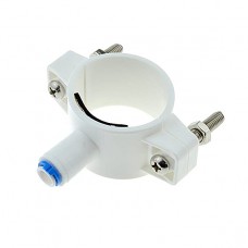 Drain Saddle Valve with 1/4" Quick Connect