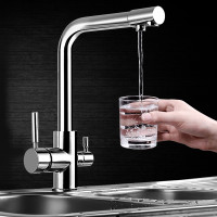 3 Way Kitchen Sink Faucet (Style A) 3 Way Kitchen Sink Faucet (Style A)